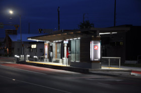 Red Line Rapid Transit Stop